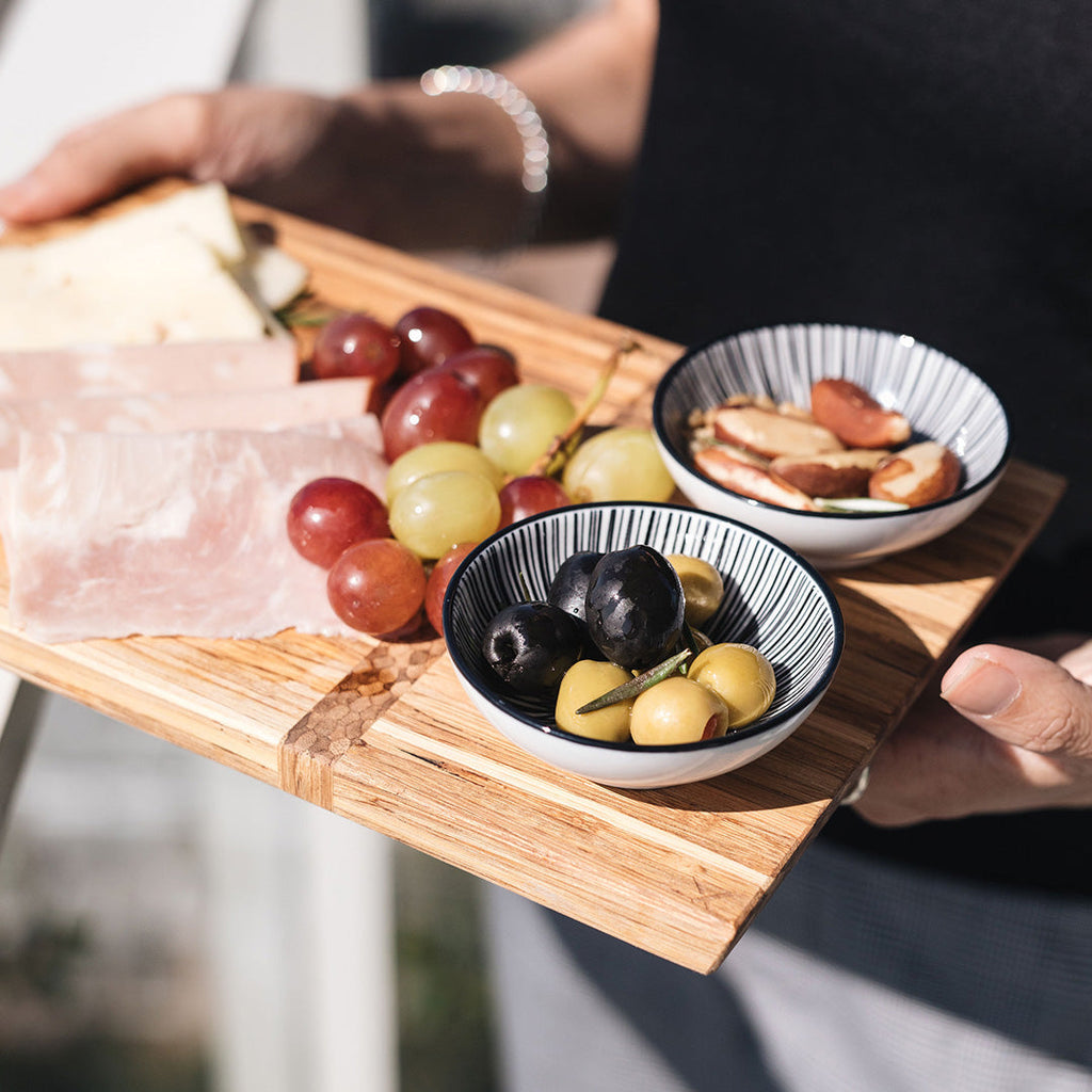 Eco-Friendly Serving Set (Charcuterie Board and Coasters)